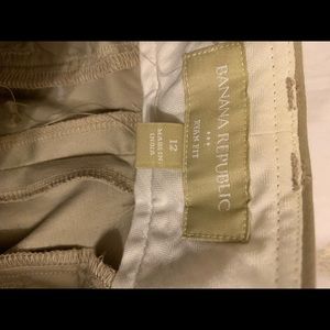 Banana republic pants never used!